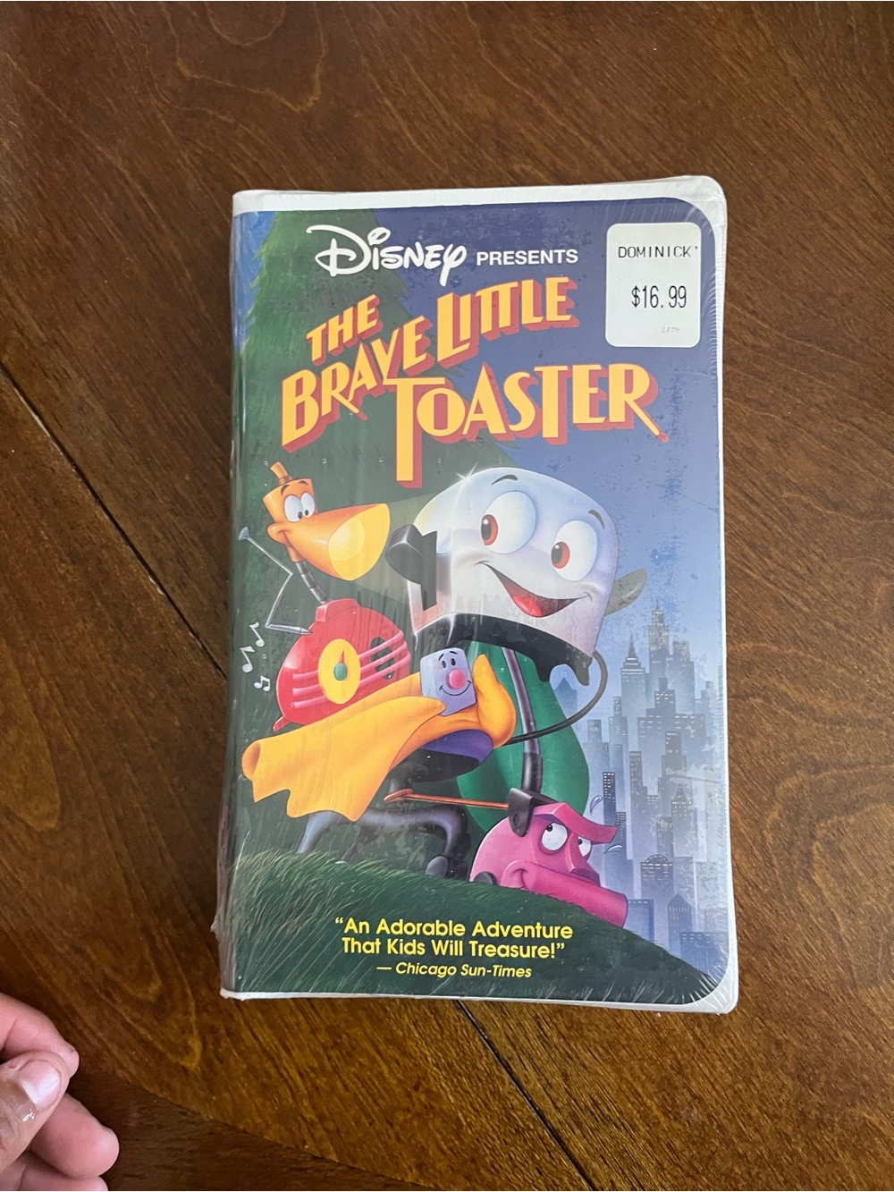 Disney Colorful Illustrated Cover - The Brave Little Toaster